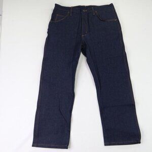 Rustler Advantage Jeans Mens 38x29 (Fits 37x29) Blue Regular Fit Boot